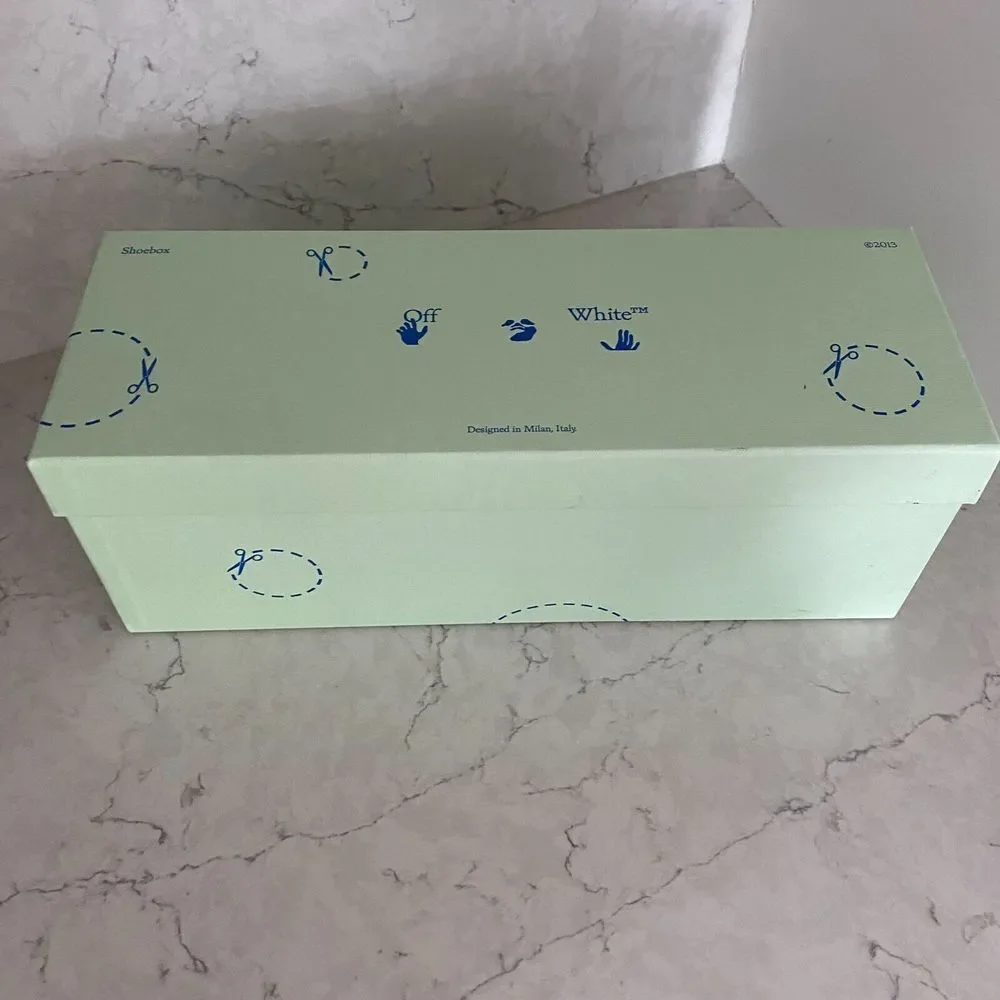 Off-White Slider‎ Cardboard Empty Storage Shoes Box
